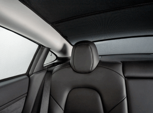 spunke Premium Sonnenschutz für Tesla Model 3 Glasdach – Umweltfreundliches Recycling-Material - Image 7
